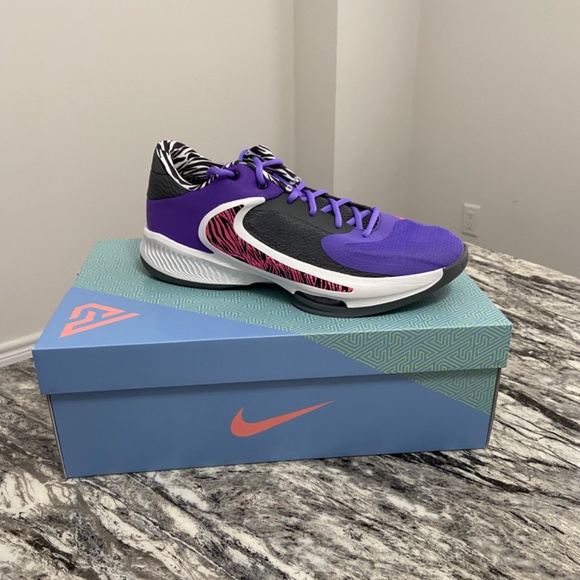 Nike Zoom Freak 4 NRG 'Lightning’ Basketball Shoes (Size 11) - Picture 2 of 7